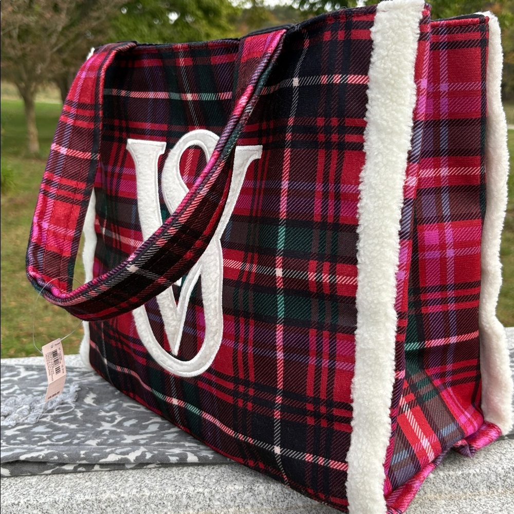 Victoria’s Secret Plaid Tote